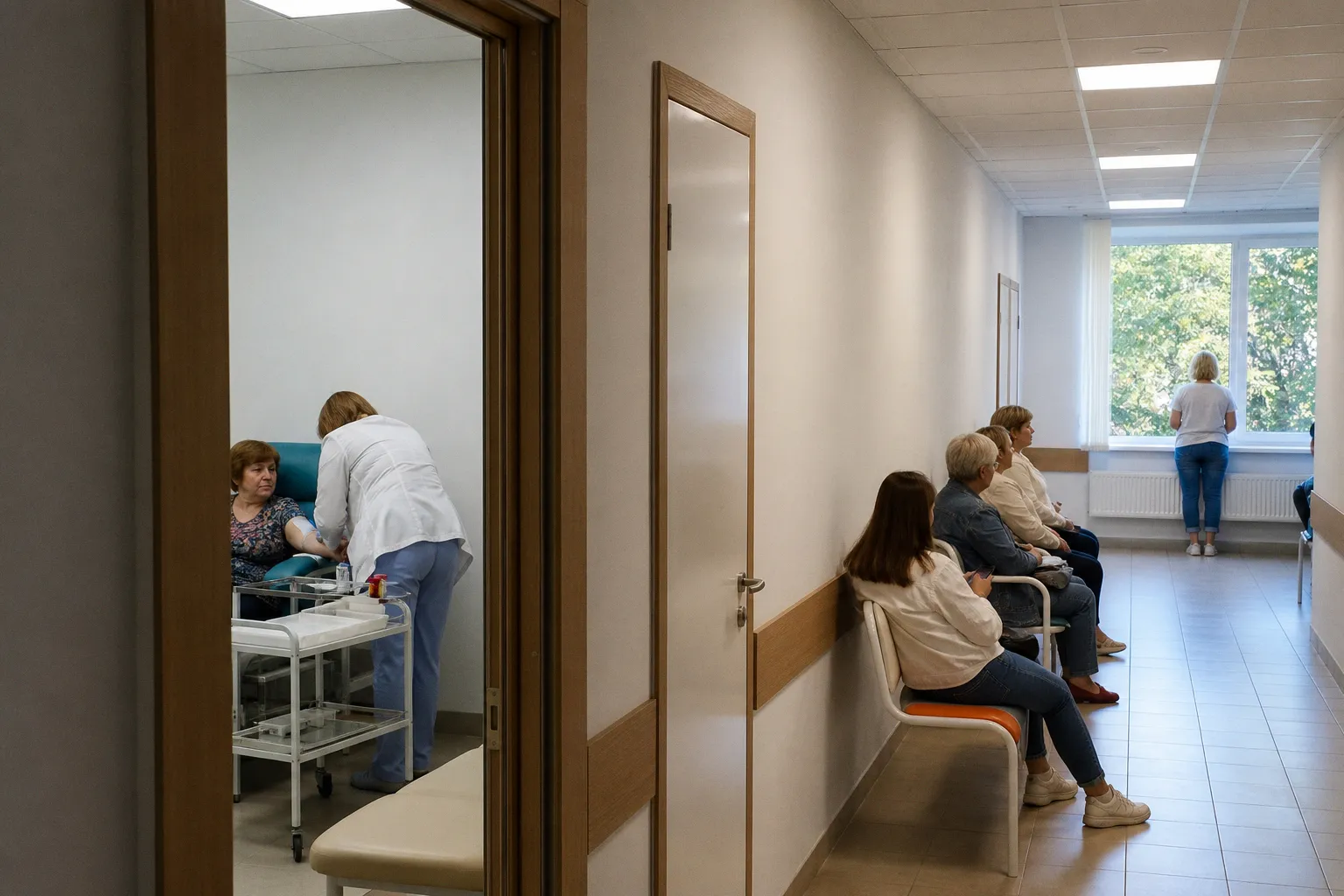 Больницы и клиники Британии перестали брать кровь на анализы из-за жары
