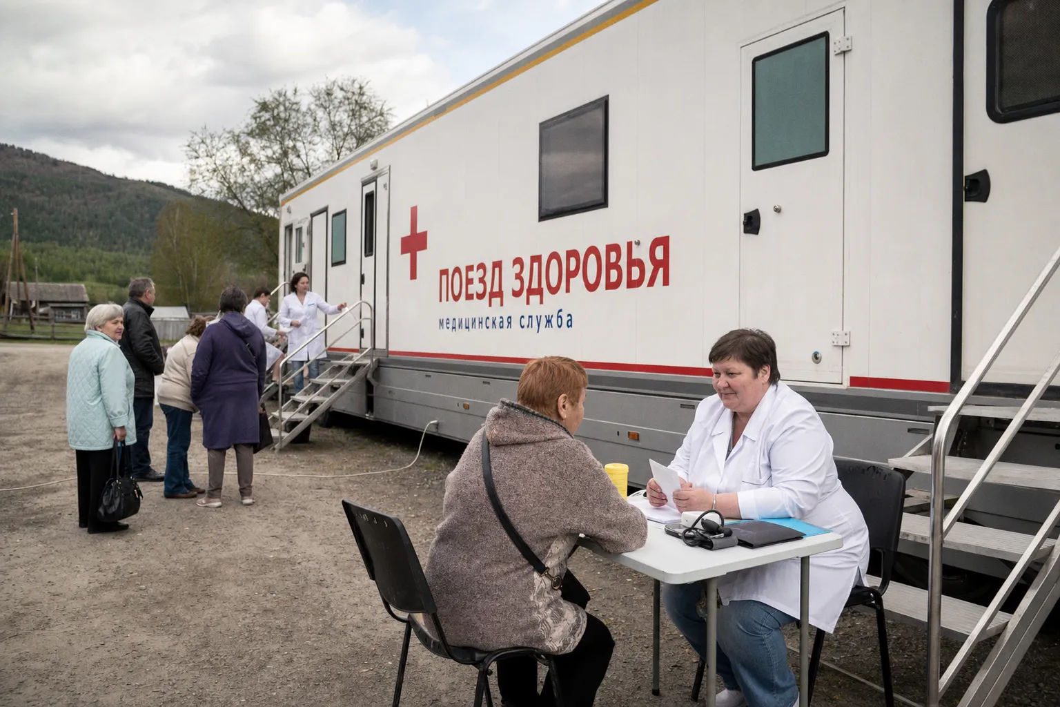«Поезда здоровья»: тысячи обследованных пациентов и продолжение программы до осени